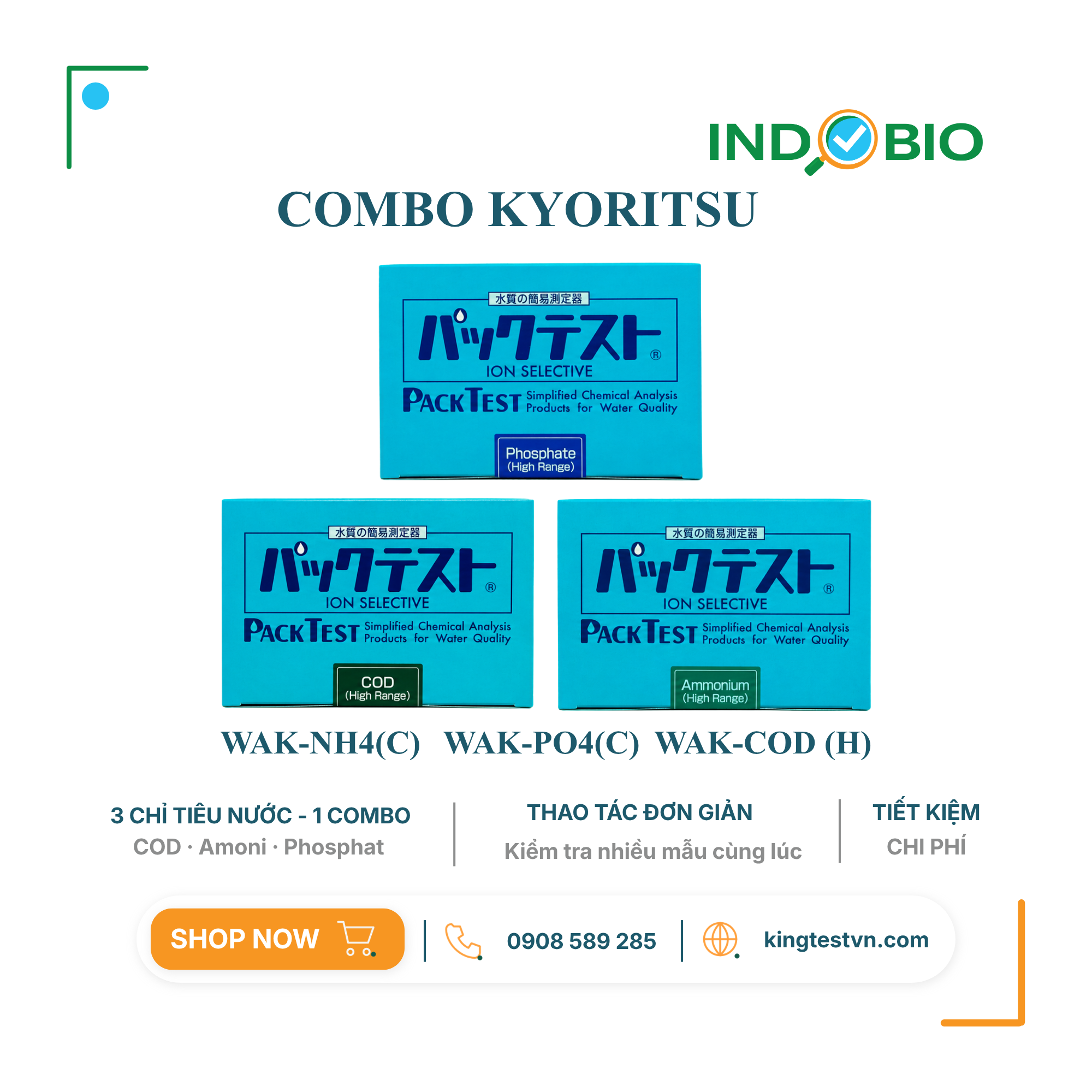ưu đãi giảm giá combo packtest kyoritsu