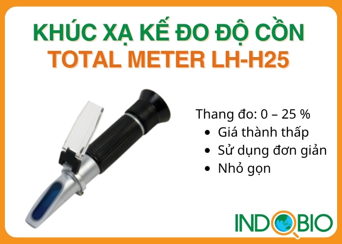 khúc xạ kế đo độ cồn Total Meter LH-H25