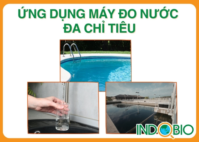 Ứng dụng chính của máy đo nước đa chỉ tiêu