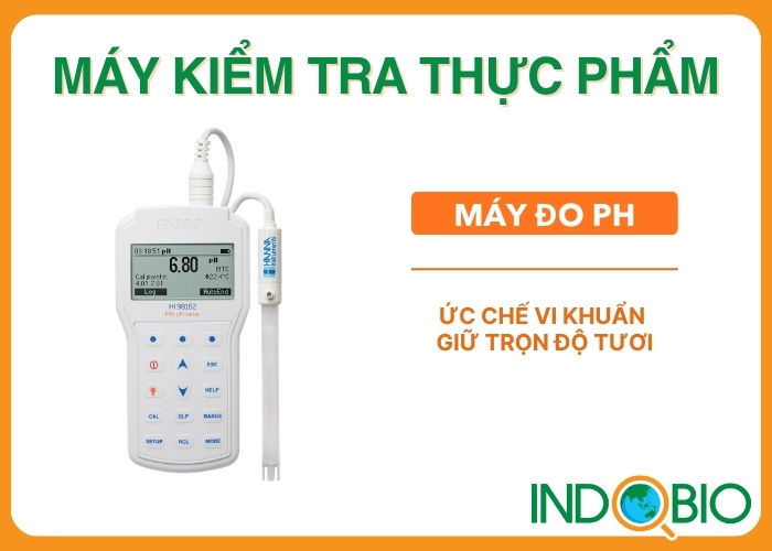 Máy đo pH thực phẩm