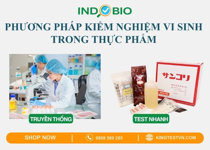 Phương pháp kiểm nghiệm vi sinh vật trong thực phẩm