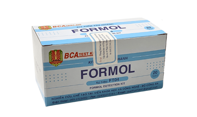 Làm thế nào để test formol trong thực phẩm?