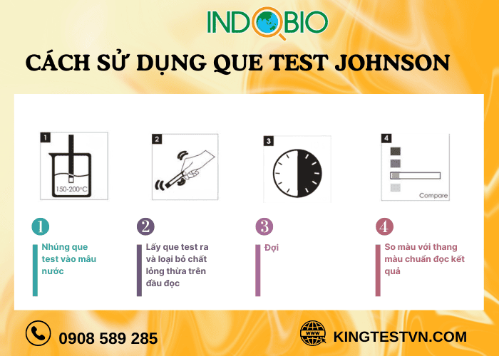 Cách test thử clo tự do với test clo 161.1c như thế nào?