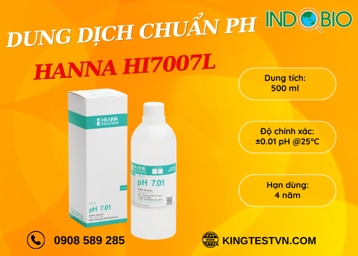 Dung dịch chuẩn pH Hanna HI7007L