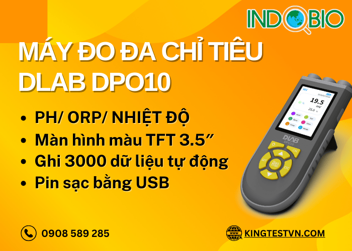 Máy đo đo đa chỉ tiêu Dlab DPO10