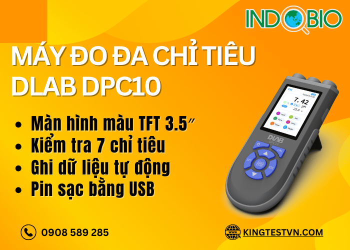 Máy đo đa chỉ tiêu nước Dlab DPC10