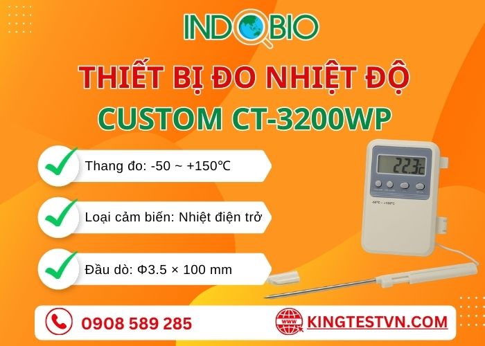 Nhiệt kế điện tử Custom CT-220