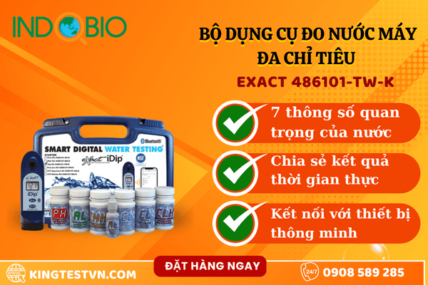 Bộ dụng cụ đo chất lượng nước eXact 486101-TW-K