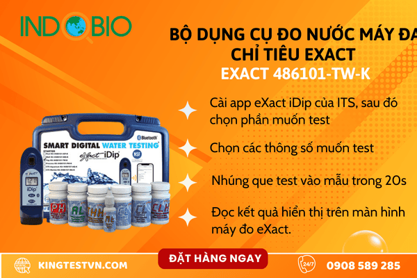 Bộ dụng cụ đo chất lượng nước eXact 486101-TW-K