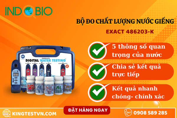 Bộ dụng cụ đo chất lượng nước eXact 486203-K