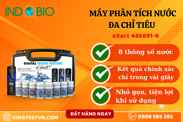 Bộ dụng cụ đo chất lượng nước eXact 486691-K