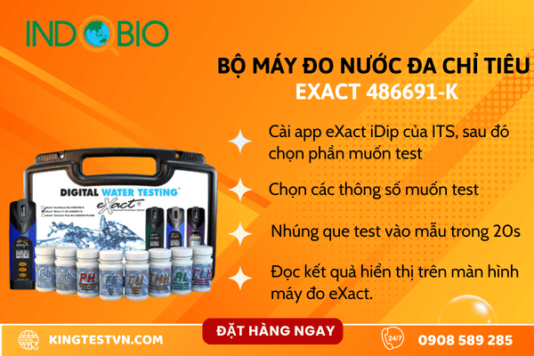 Bộ dụng cụ đo chất lượng nước eXact 486691-K