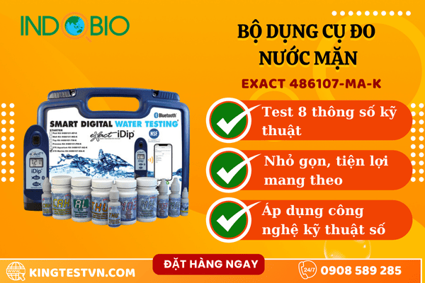 Bộ dụng cụ đo nước mặn eXact 486107-MA-K