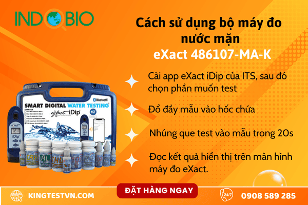 Bộ dụng cụ đo nước mặn eXact 486107-MA-K