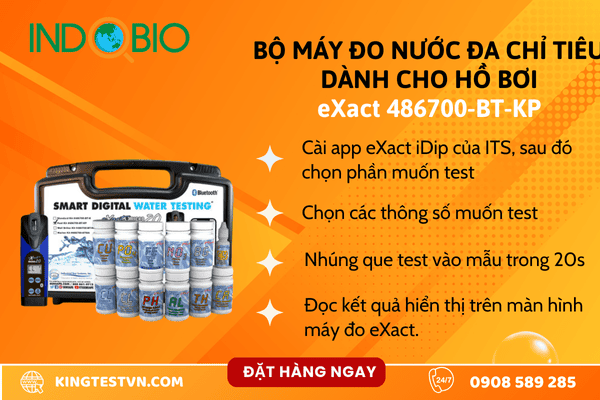 Bộ máy đo nước đa chỉ tiêu eXact 486700-BT-KP