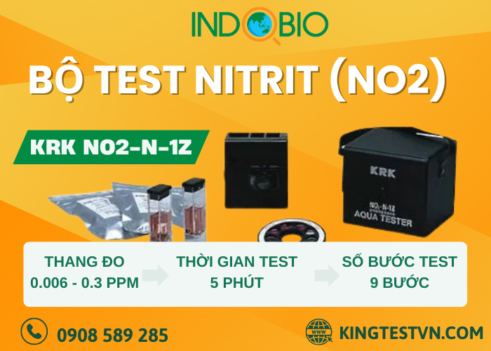 Bộ test Nitrit trong nước KRK NO2-N-1Z