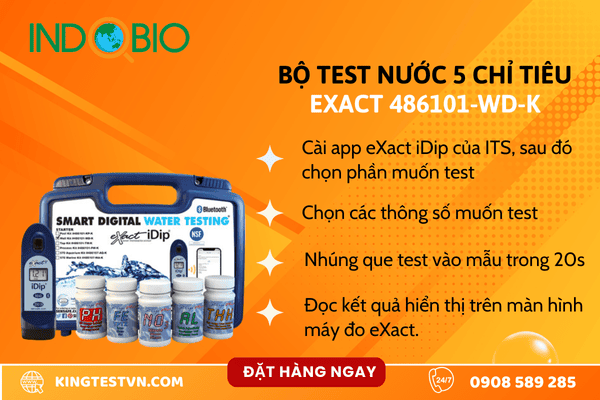 Bộ test nước eXact 486101-WD-K