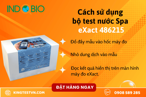 Bộ test nước Spa eXact 486215
