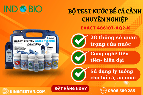 Bộ test nước bể cá eXact 486107-AQ2-K