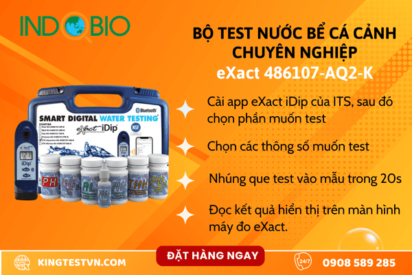 Bộ test nước bể cá eXact 486107-AQ2-K