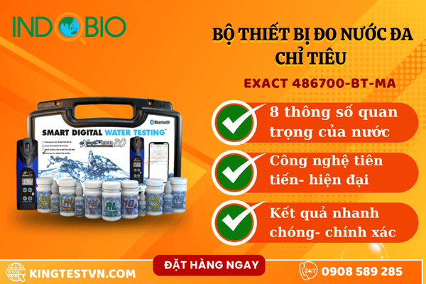 Bộ thiết bị đo nước đa chỉ tiêu eXact 486700-BT-MA