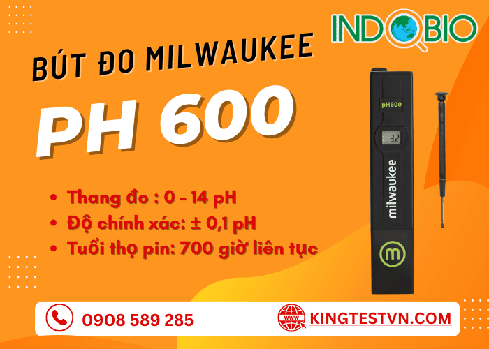 Bút đo pH nước Milwaukee pH600
