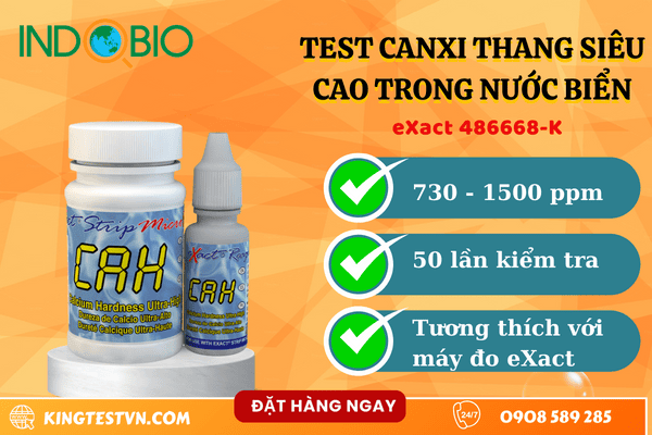 Que đo độ cứng của nước eXact 486668-K