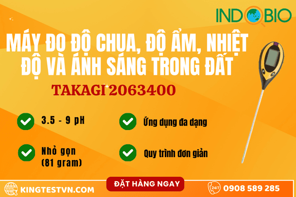 máy đo độ chua của đất Takagi 2063400