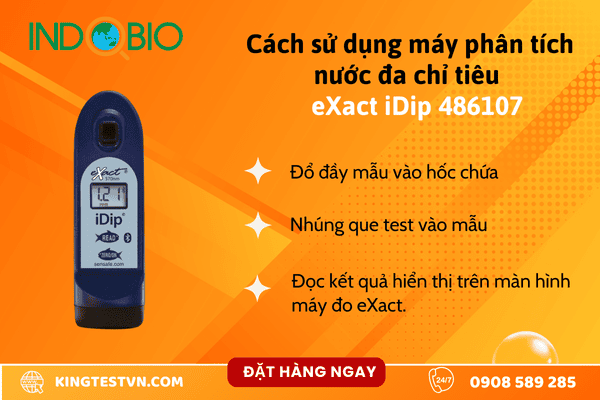 Máy đo nước đa chỉ tiêu eXact iDip 570