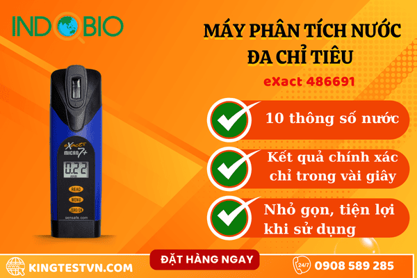 Máy đo nước đa chỉ tiêu eXact Micro 7+
