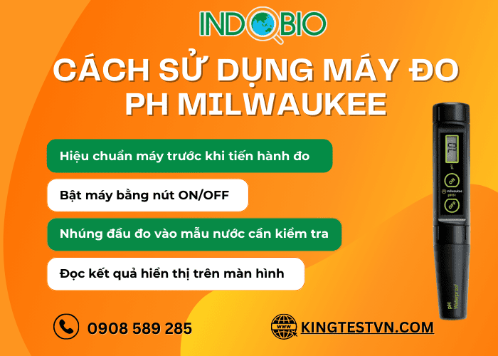 Cách sử dụng Máy đo pH Milwaukee