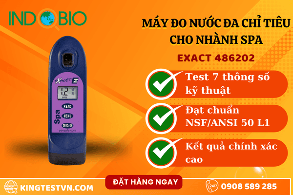 Máy phân tích nước đa chỉ tiêu Spa eXact EZ&nbsp;