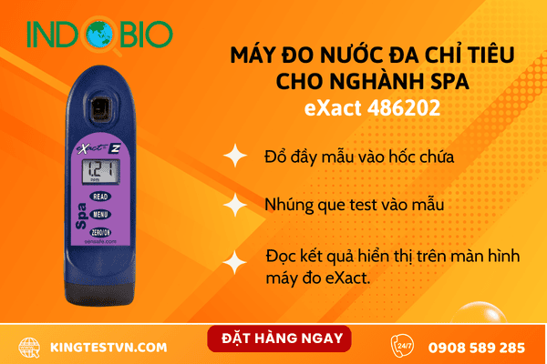 Máy phân tích nước đa chỉ tiêu Spa eXact EZ&nbsp;