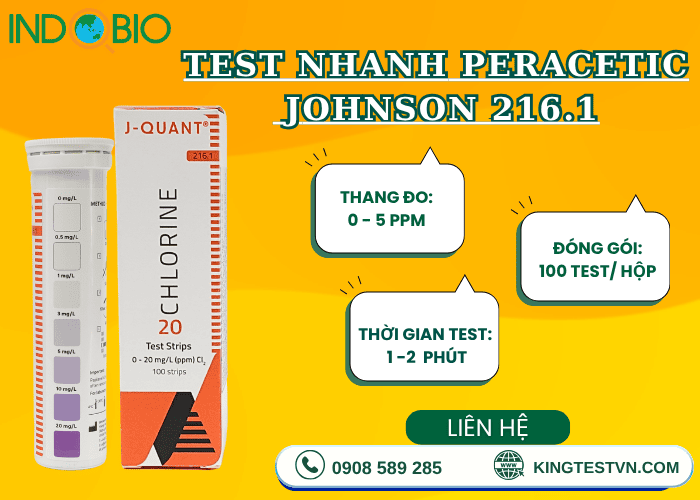 Tổng quan Test clo 216.1 Johnson