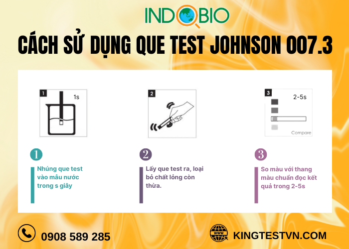 Cách sử dụng test pH 007.3