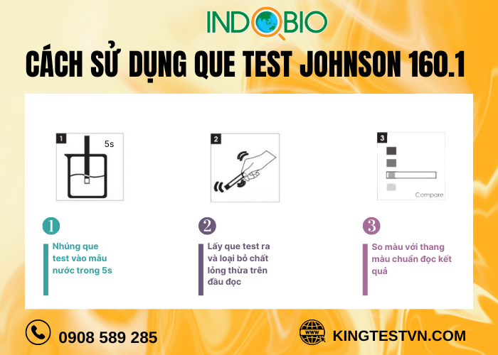 Cách test BKC với Que thử BKC 160.1