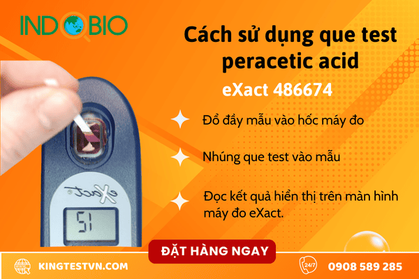 Que test axit peracetic eXact 486674