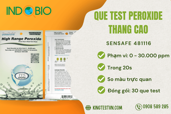 Que test SenSafe Peroxide 481116