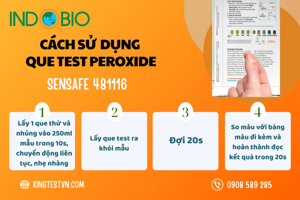 Que test SenSafe Peroxide 481116