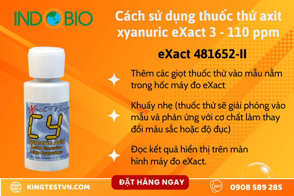 thuốc thử xyanuric eXact