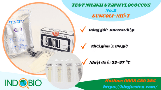 TEST STAPHYLOCOCCU SUNCOLI NO.2