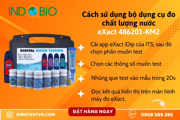 Bộ dụng cụ đo chất lượng nước eXact 486201-KM2