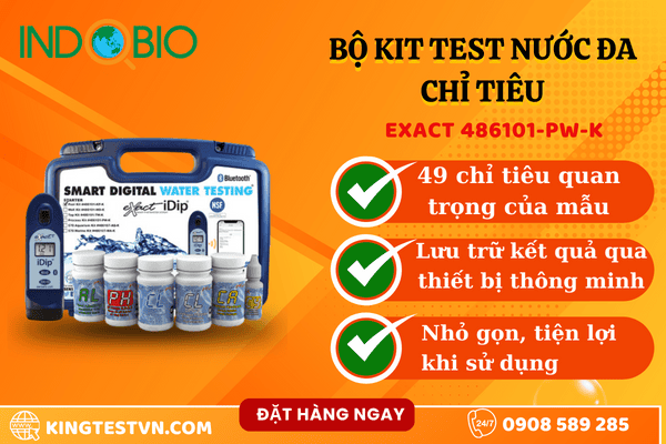 Cách sử dụng bộ kit test nước eXact 486101-PW-K