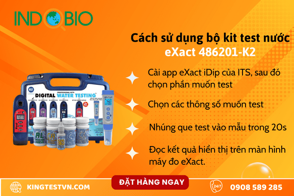 Bộ kit test nước eXact 486201-K2