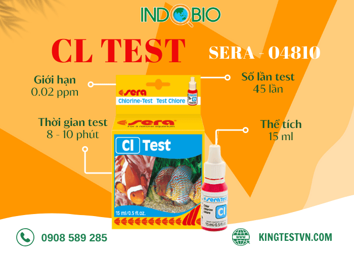 BỘ TEST CLO SERA 04810