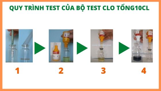 bộ test clo 10cl
