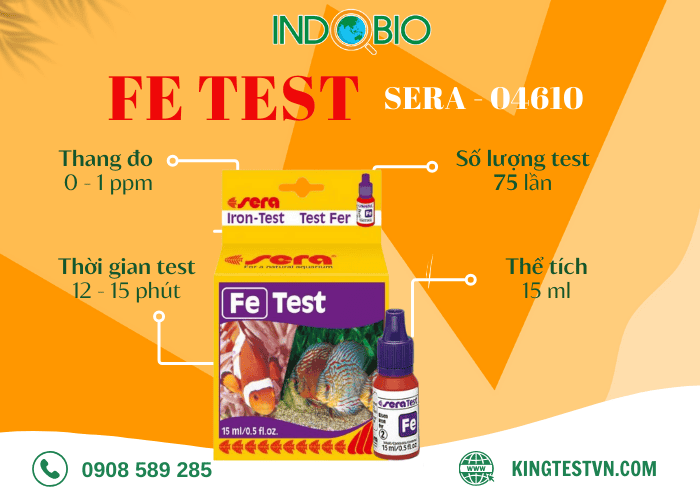 bộ test Fe Sera