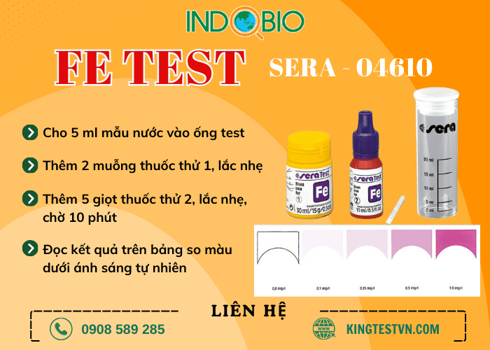 bộ test Fe Sera