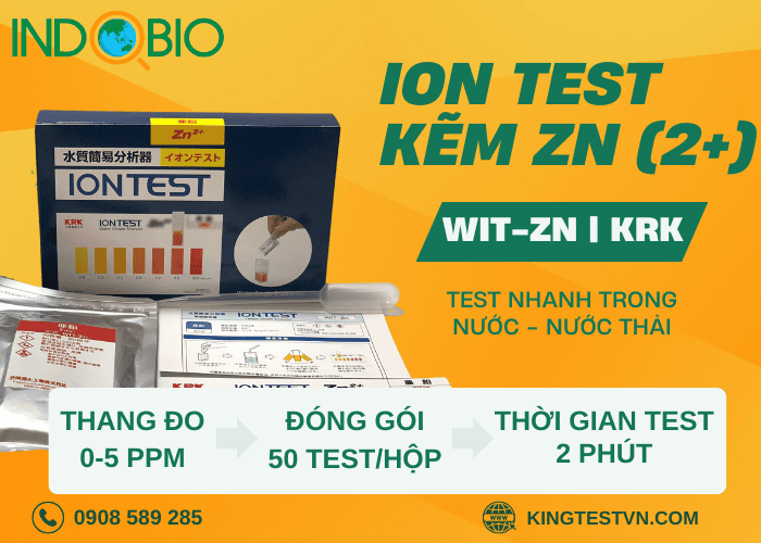 Bộ test kẽm WIT-ZN