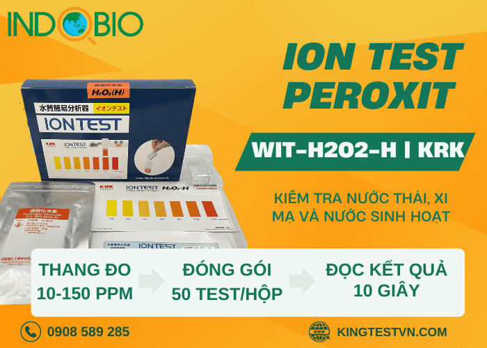 Iontest peroxide wit-h2o2-h